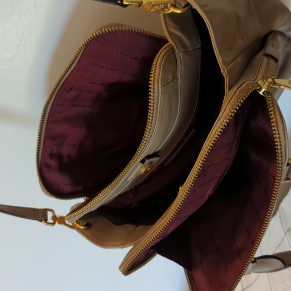 Marc by Marc Jacobs Beige Leather Satchel - Picture 7 of 11
